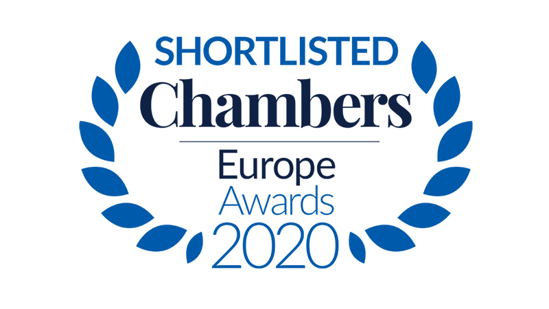 For 7 years Advocates Bureau Yug has been taking place in Brand 1 of General Business Law Department of Chambers Europe 2020 Ranking.